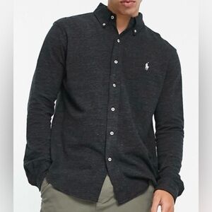 Polo by Ralph Lauren Black Casual Button Down Shirt
